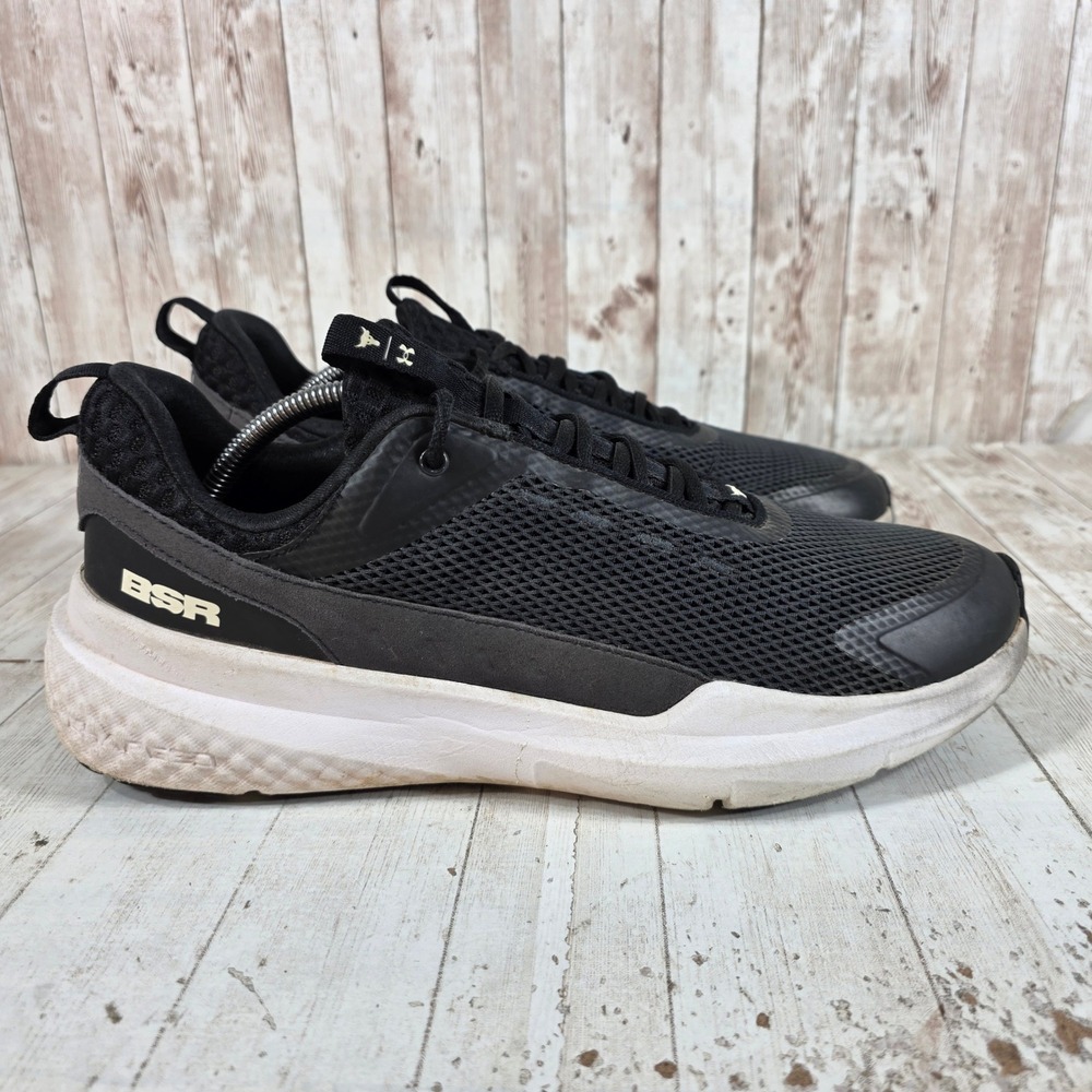 Under Armour Project Rock BSR Mens Black Training Shoes 3028296-002 Size 12.5